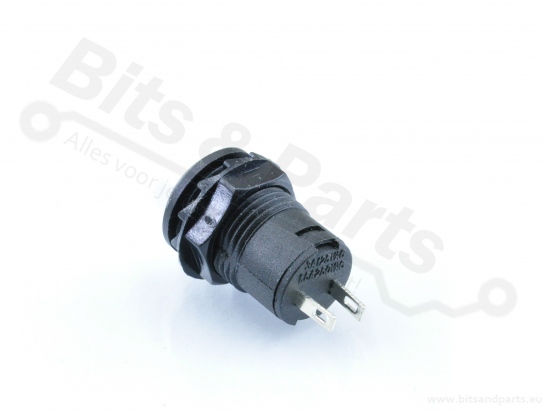 Push button (on/off) round12mm White